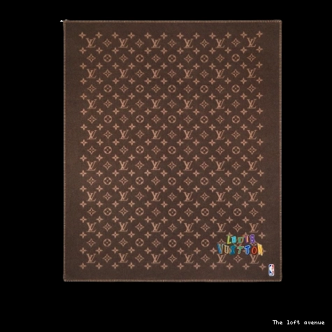CUSTOM X MONOGRAM BLANKET THROW NBA LV 0806